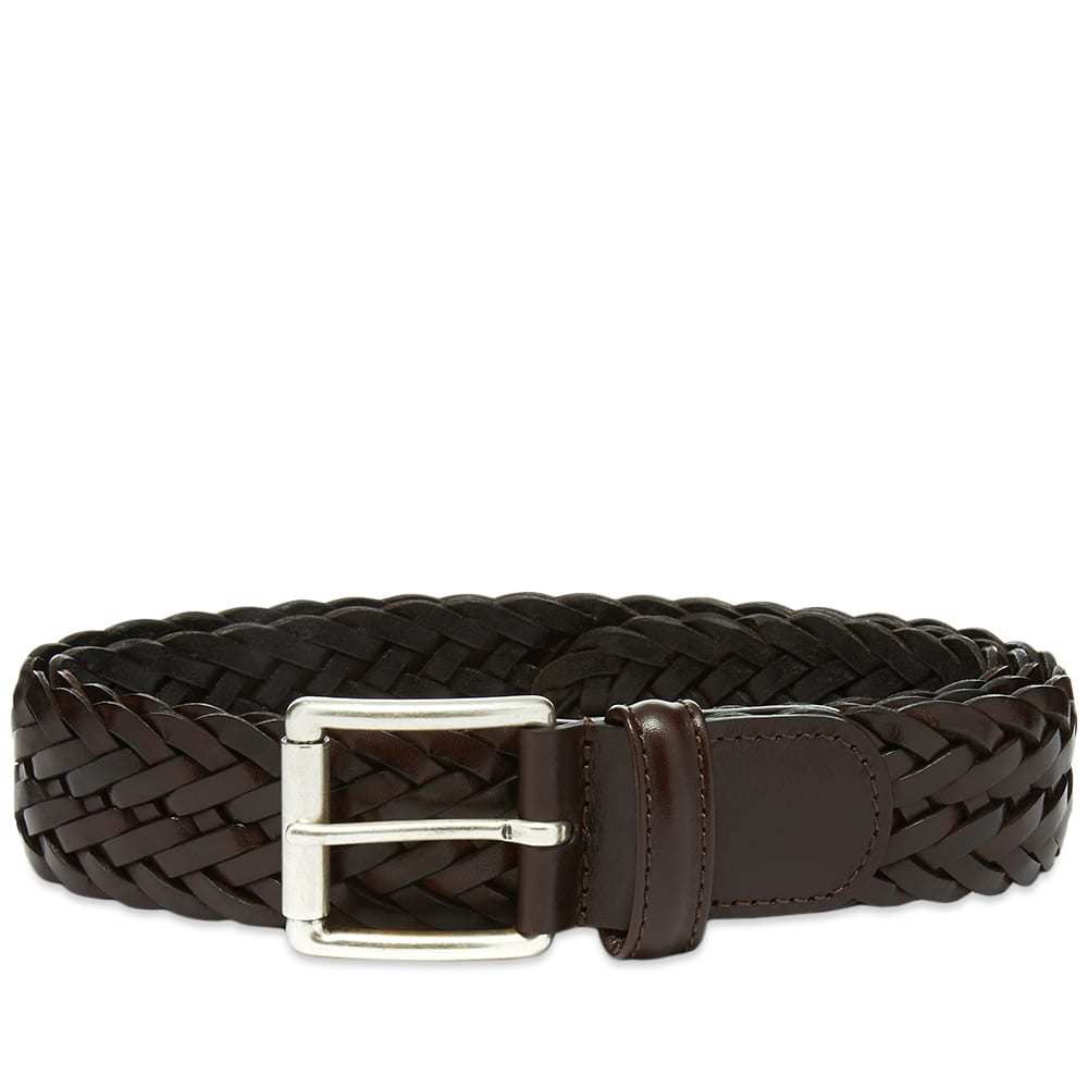 Anderson's Woven Leather Belt Anderson's