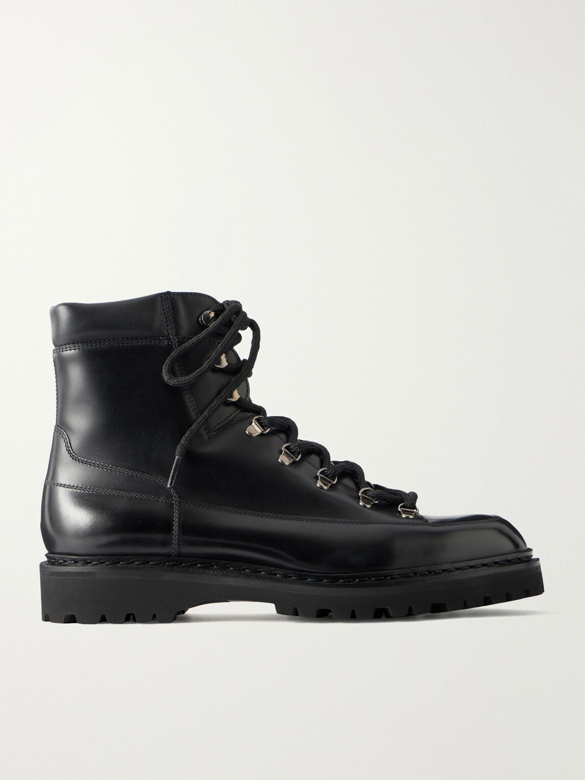 John Lobb - Sommet Leather Hiking Boots - Black
