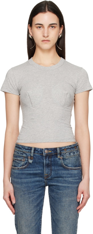 Photo: VAQUERA Gray Bullet Bra T-shirt