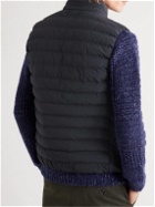 Incotex - Quilted Shell Gilet - Blue