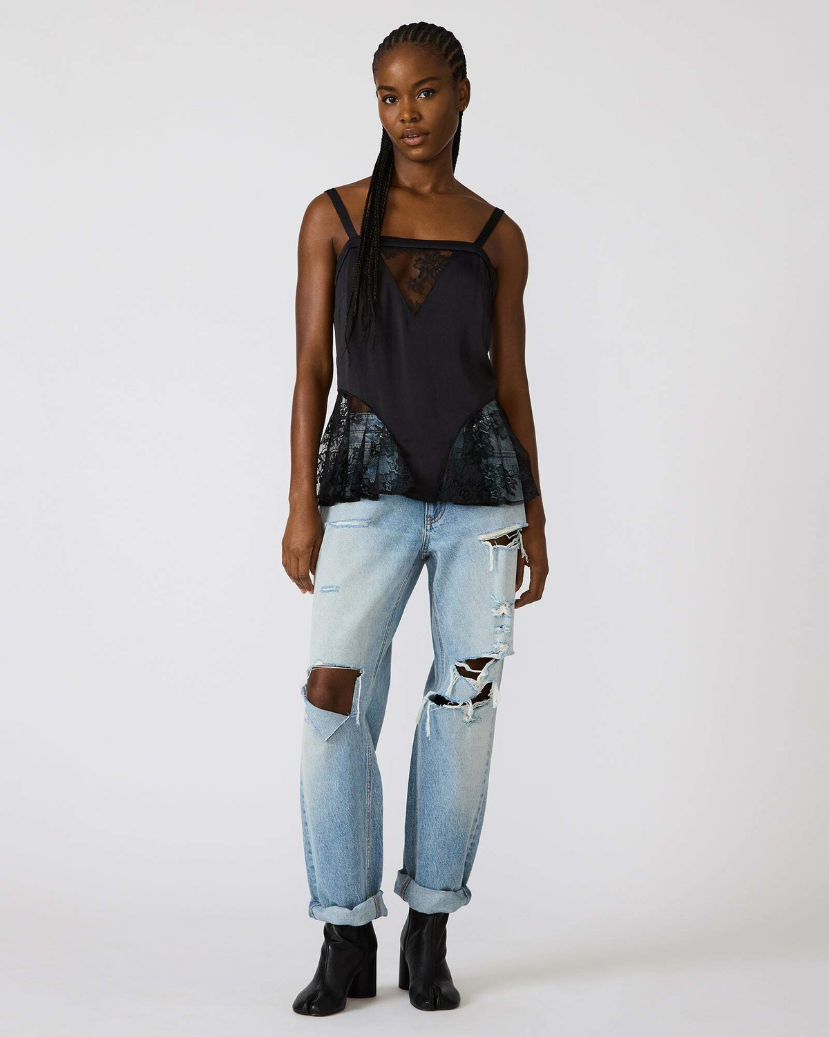 Steve Madden Leonorah Top in Black