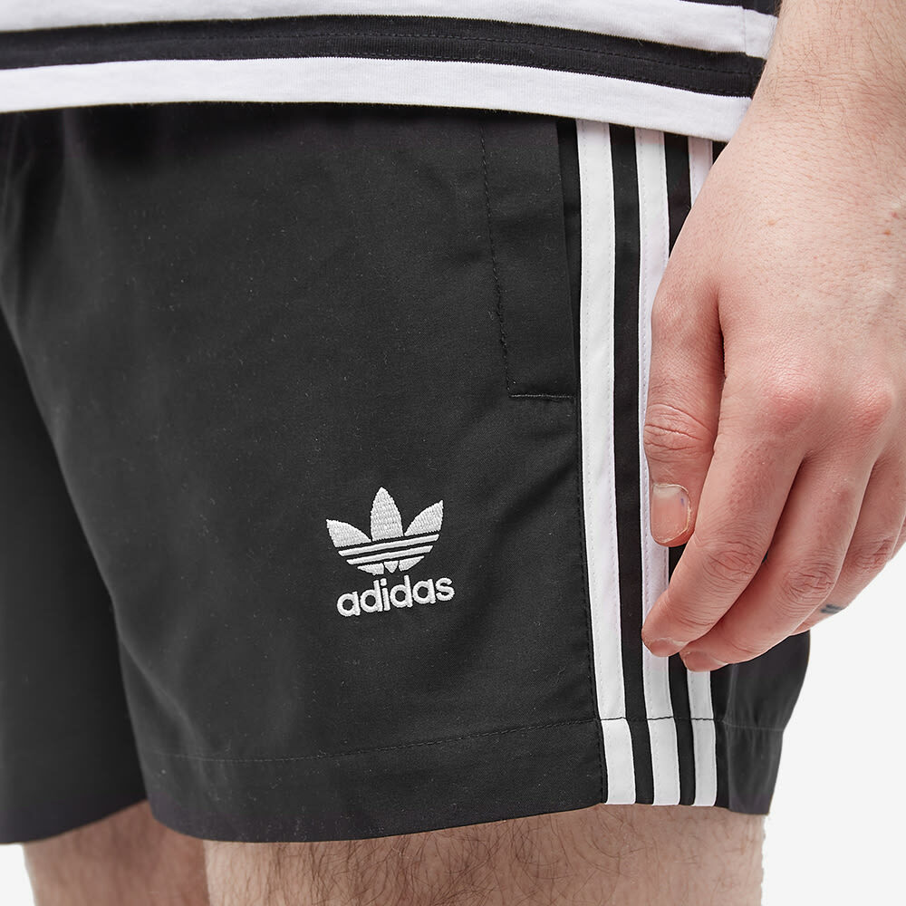 Adidas Men's Ori 3S VSL Short in Black/White adidas