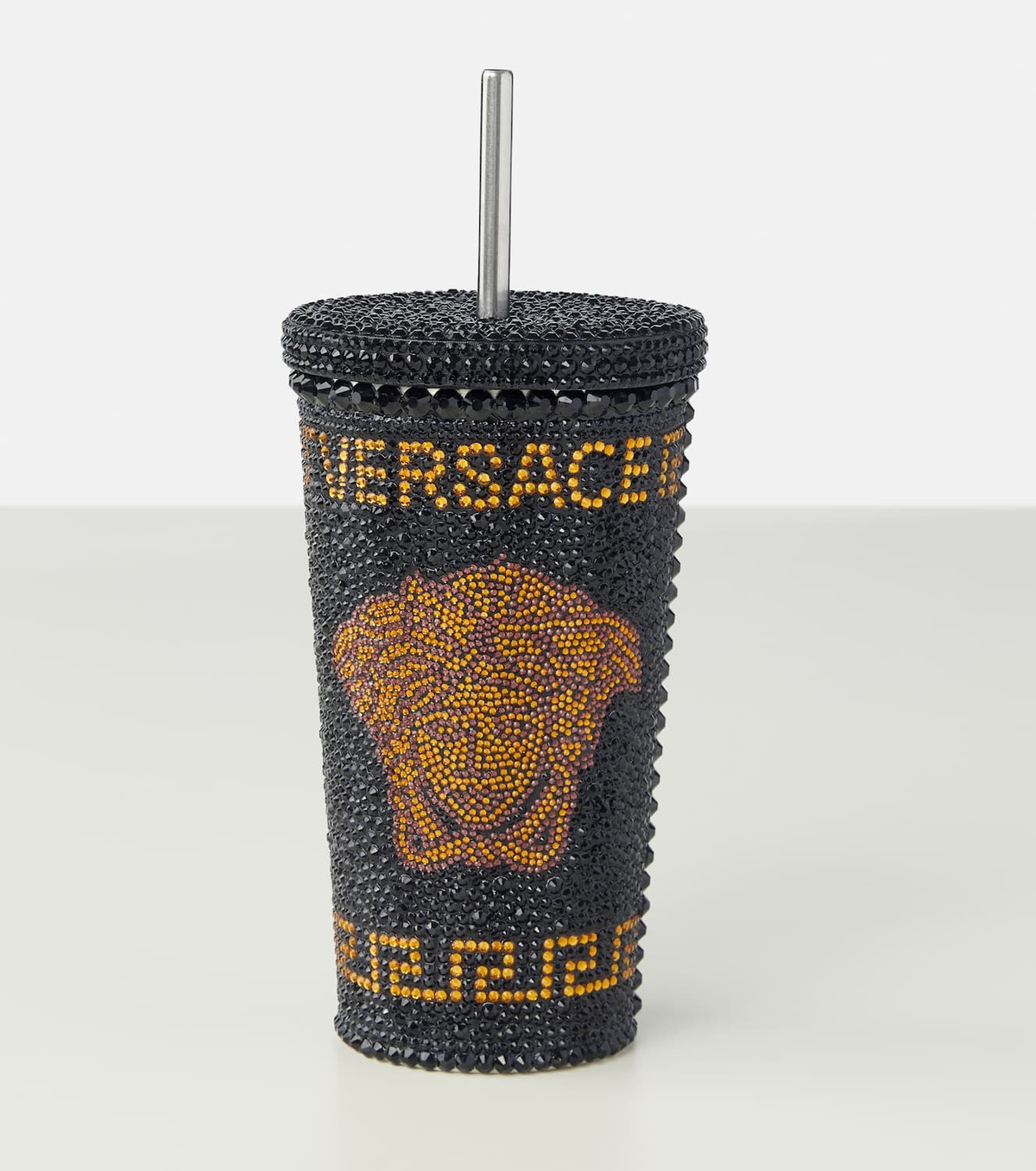 Versace Home Medusa embellished travel cup