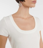 Frame Rib Baby Tee jersey top