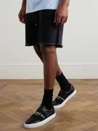 Givenchy - Urban Street Logo-Appliquéd Webbing-Trimmed Leather Slip-On Sneakers - Black