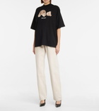 Palm Angels - Logo oversized cotton T-shirt