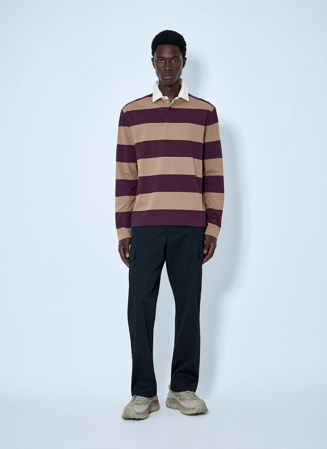 Moncler Striped Rugby Shirt