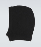 Rick Owens Alpaca and wool-blend hood