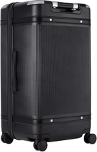Paravel Black Aviator Trunk Suitcase