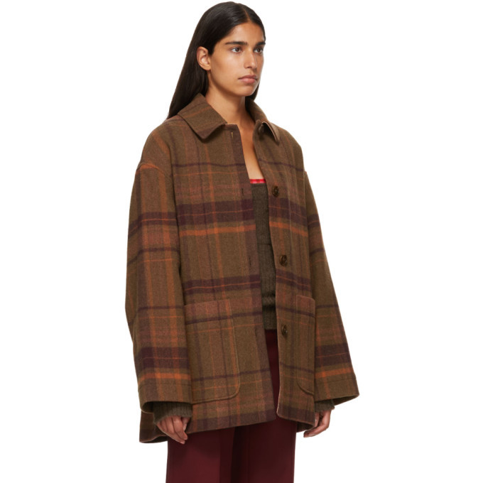 Acne short cocoon coat hotsell