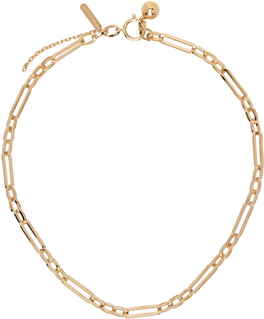 Justine Clenquet Gold Ali Necklace