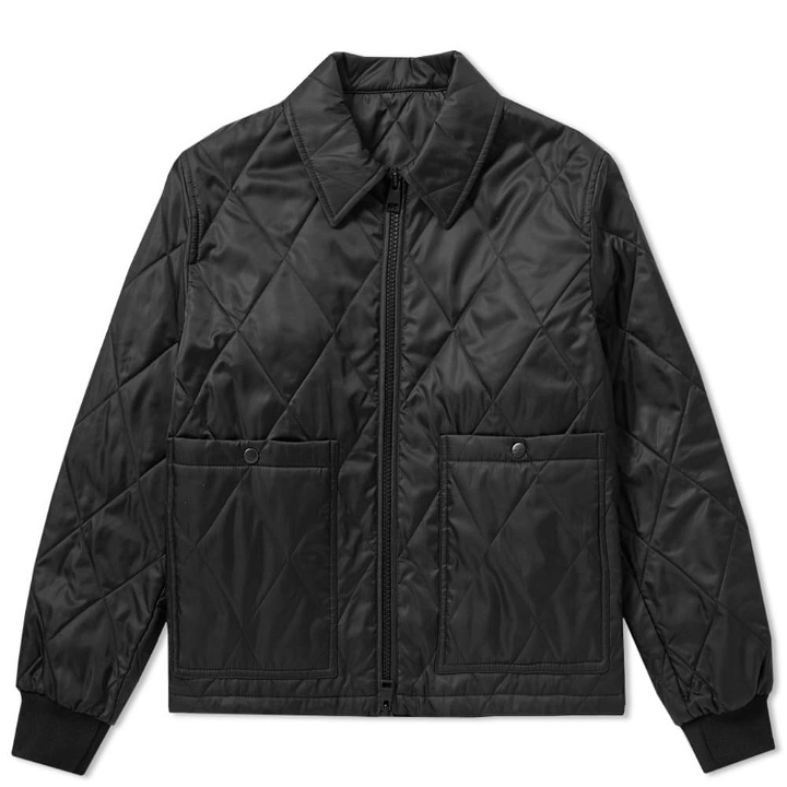 Photo: AMI Quilted Jacket Black