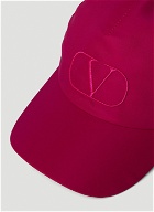 VLogo Baseball Cap in Pink