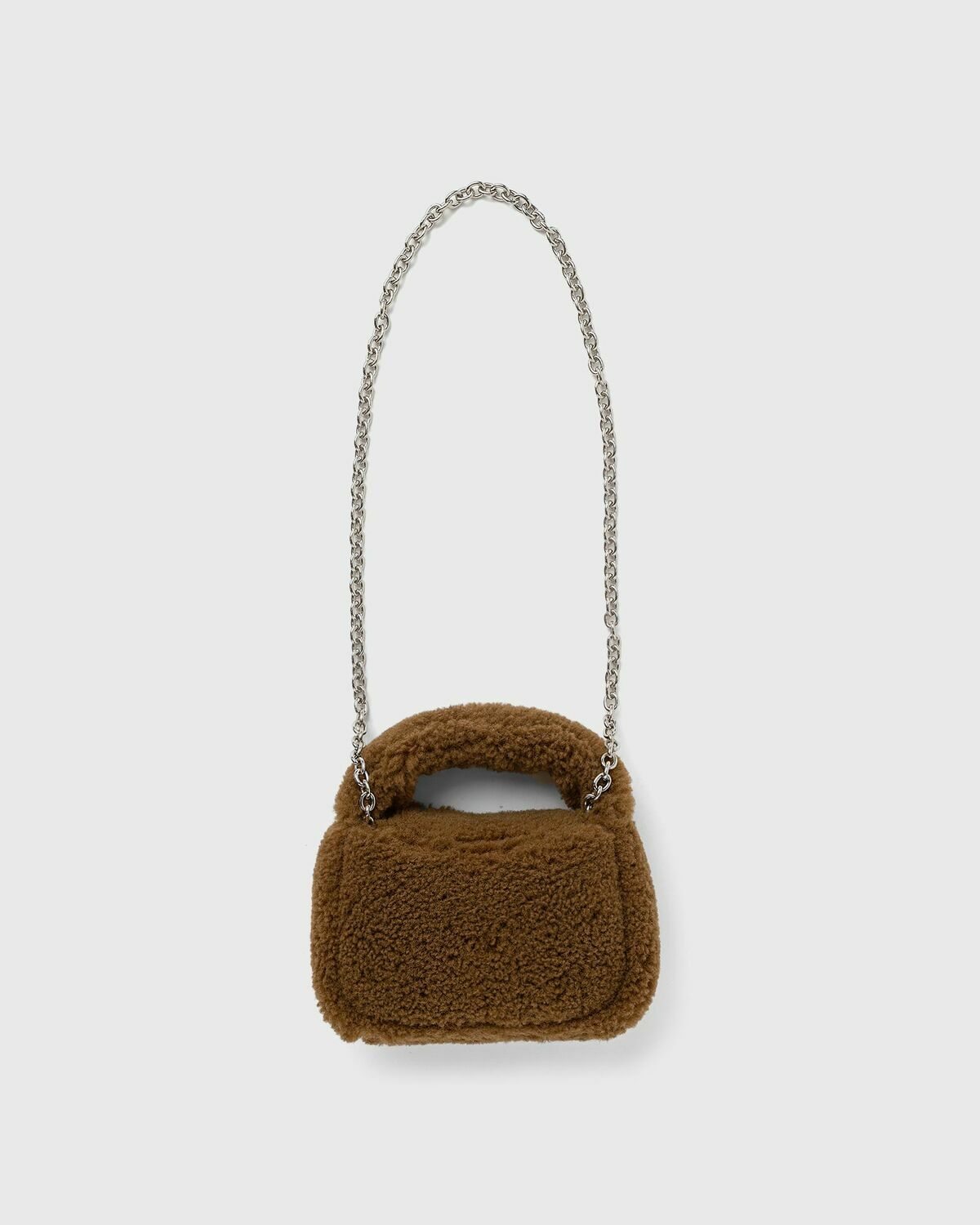 Stand Studio Minnie Fur Bag Brown Small Bags