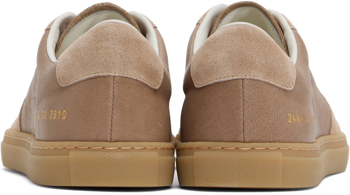 Common Projects Brown BBall Duo Slim Sneakers