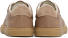 Common Projects Brown BBall Duo Slim Sneakers