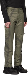 HELIOT EMIL Khaki Clandestine Cargo Pants