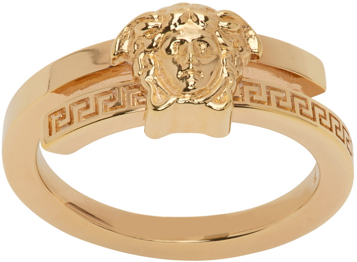 Photo: Versace Gold Medusa Ring