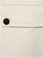 FERRAGAMO Coated Linen Cargo Pants