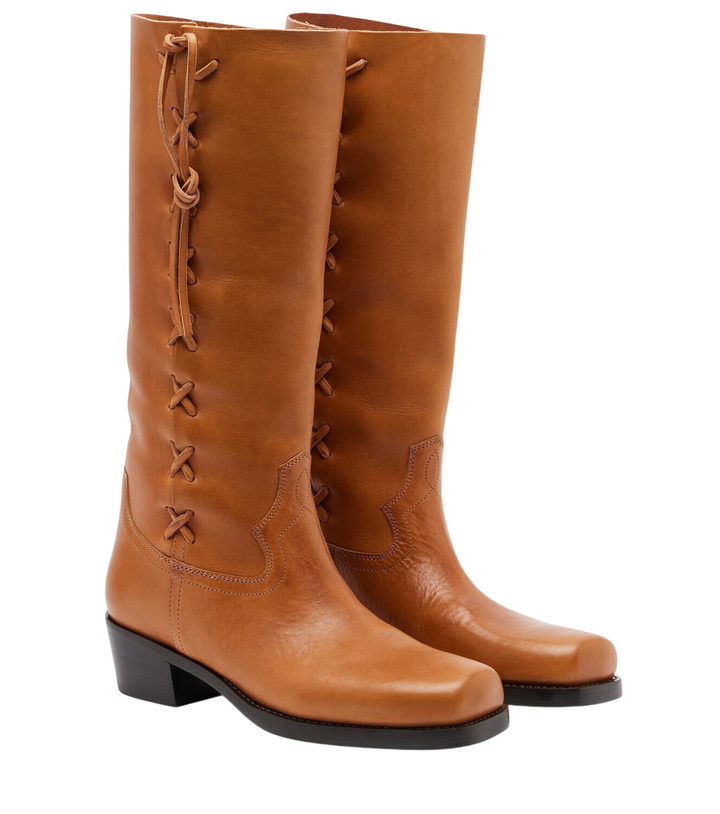 Photo: Paris Texas Roxanne leather knee-high boots