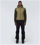 Moncler Grenoble Down-paneled wool-blend jacket