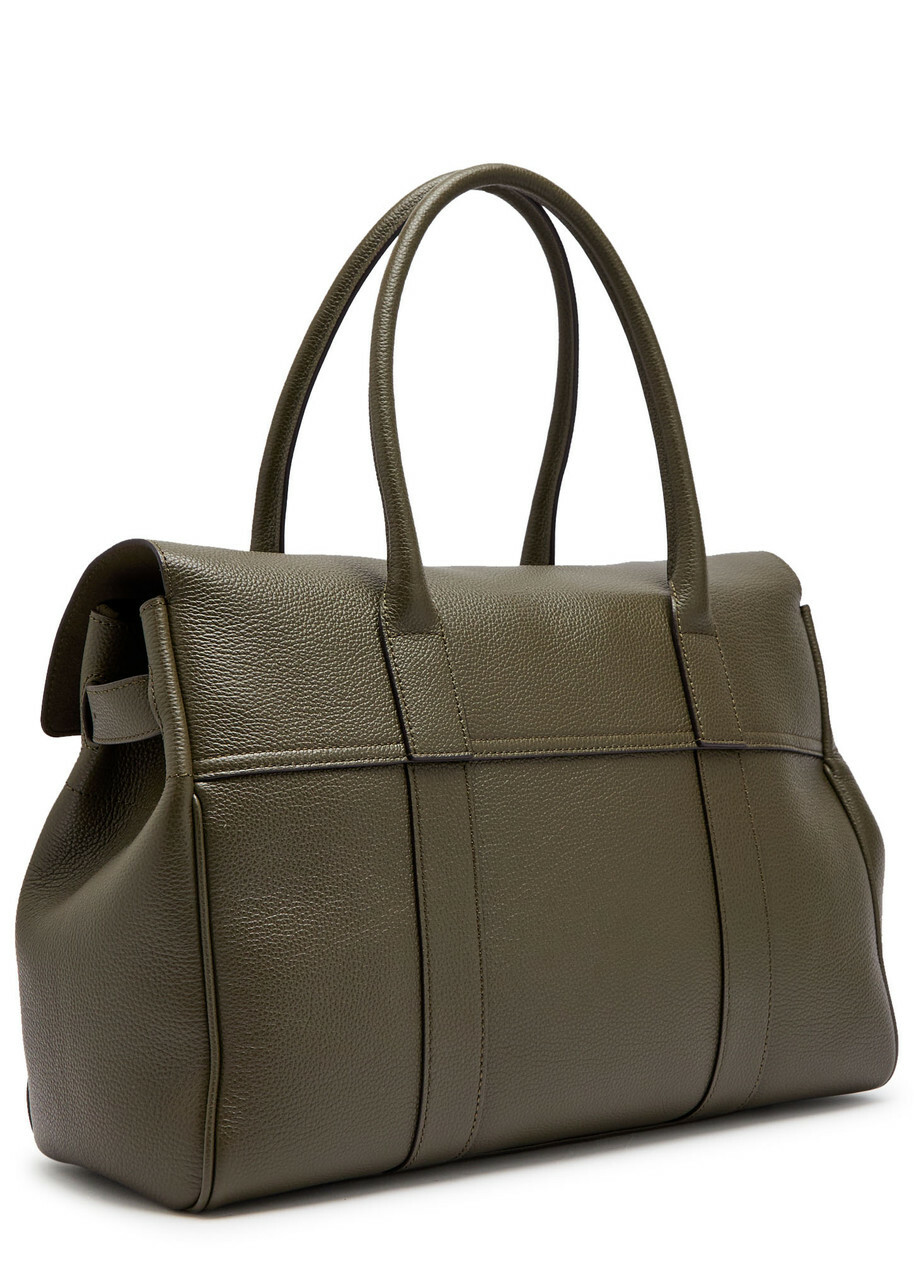Mulberry Bayswater Small Grained Leather Shoulder bag - Green - One Size
