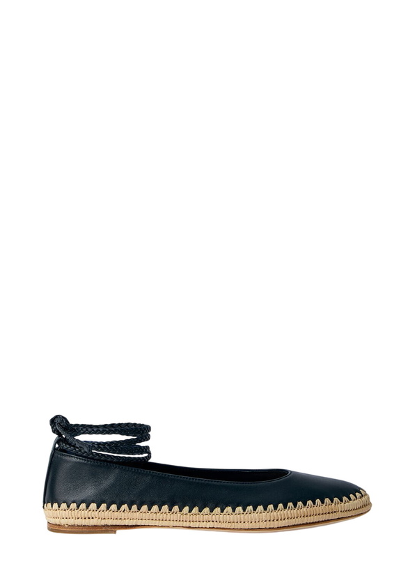 Photo: Max Mara Leather Espadrille Flats