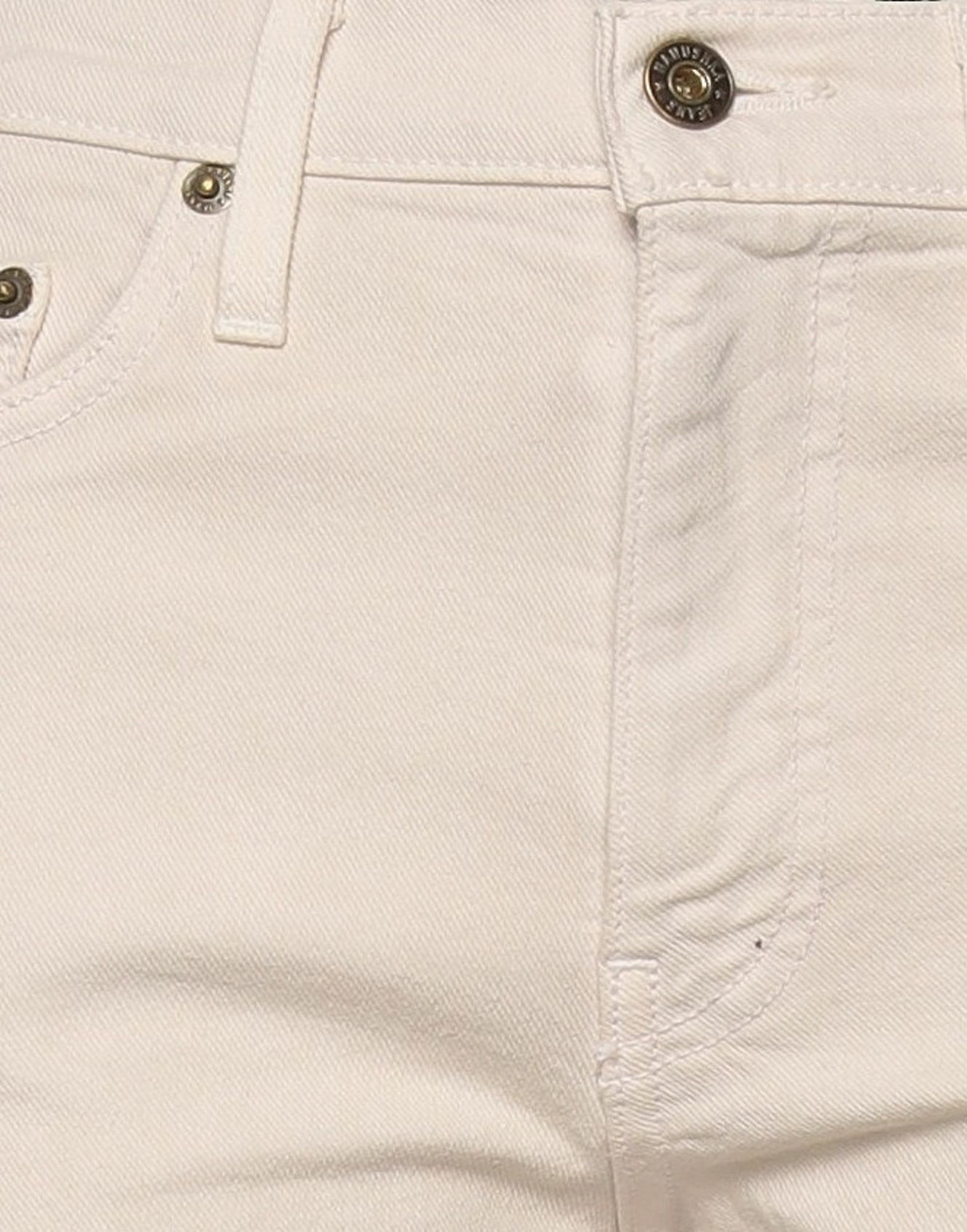 Nanushka Womens Denim shorts in Beige