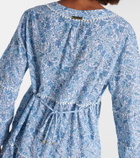 Heidi Klein Camps Bay Beach printed cotton kaftan