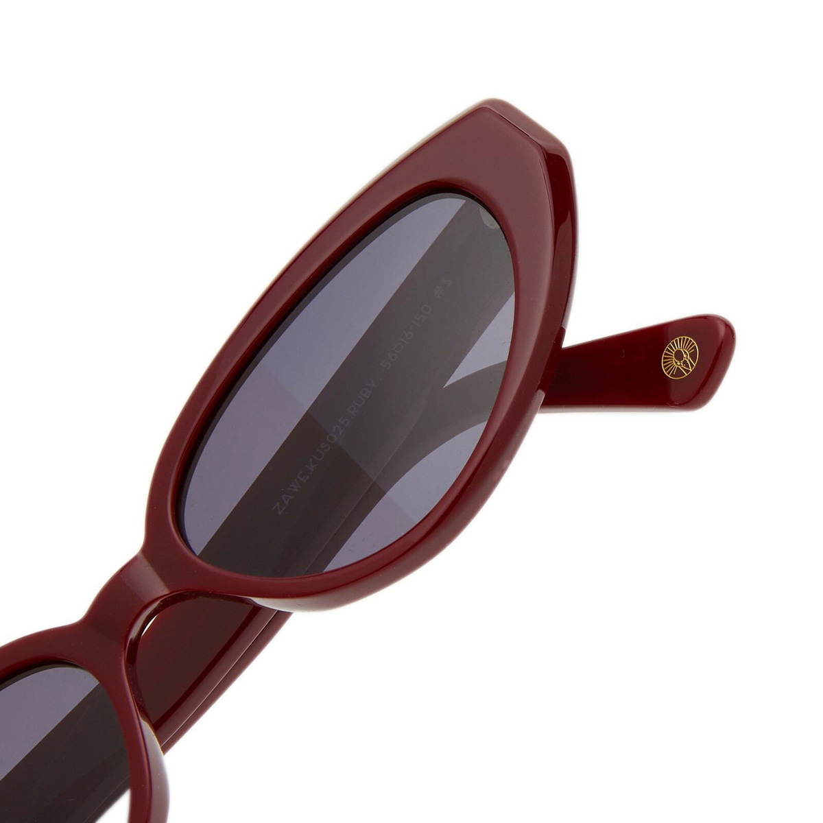 KIMEZE Women's Zawe Sunglassees in Ruby Red 