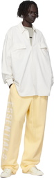 Fear of God ESSENTIALS Yellow Lounge Fleece Sweatpants