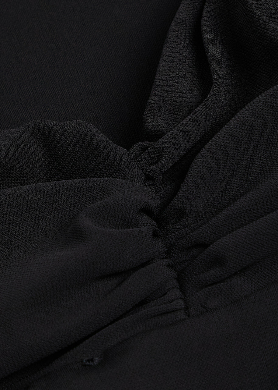 Tove Liorah Stretch-jersey Bodysuit Black