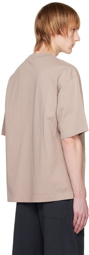 Acne Studios Beige Printed T-Shirt