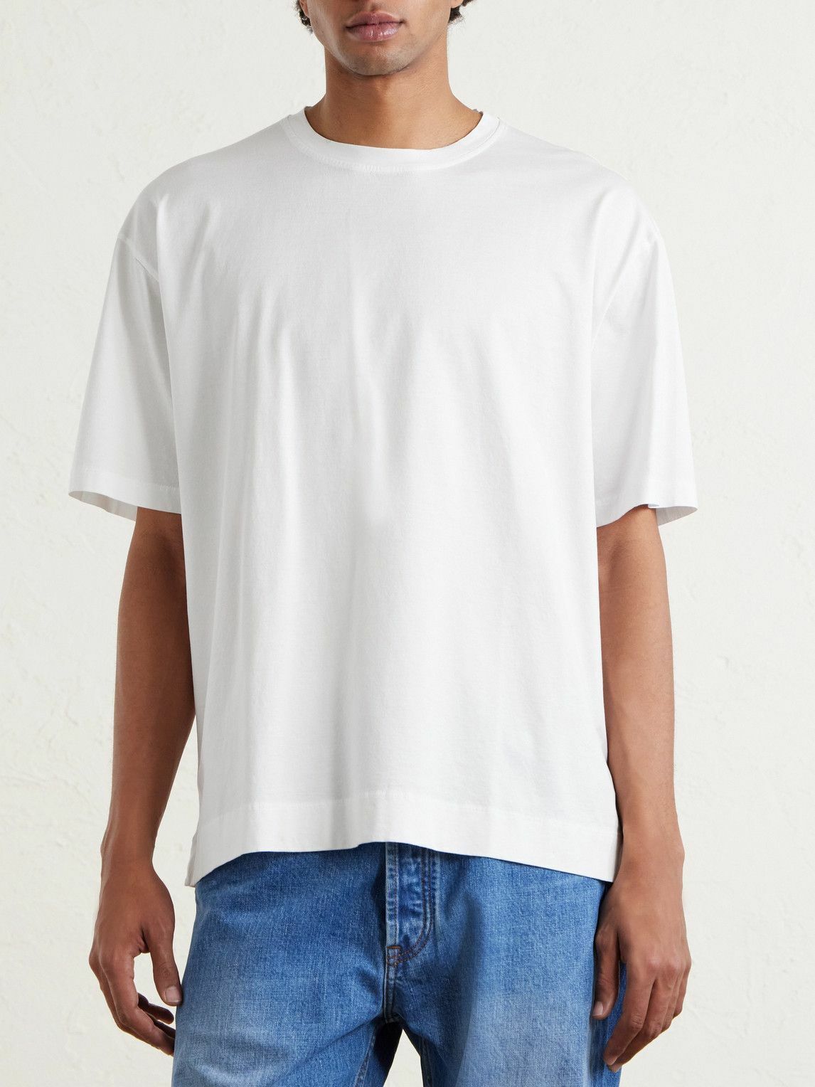 Massimo Alba - Nevis Cotton-Jersey T-Shirt - White
