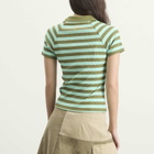 Damson Madder Women's Delphi Polo Top in Green