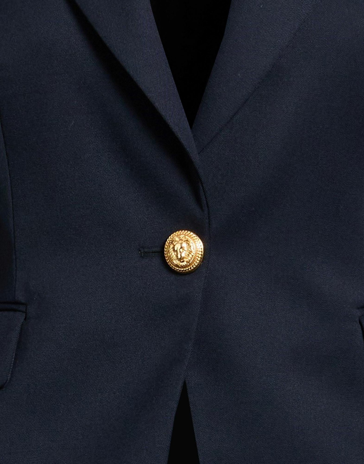 Balmain Womens Blazer in Midnight blue