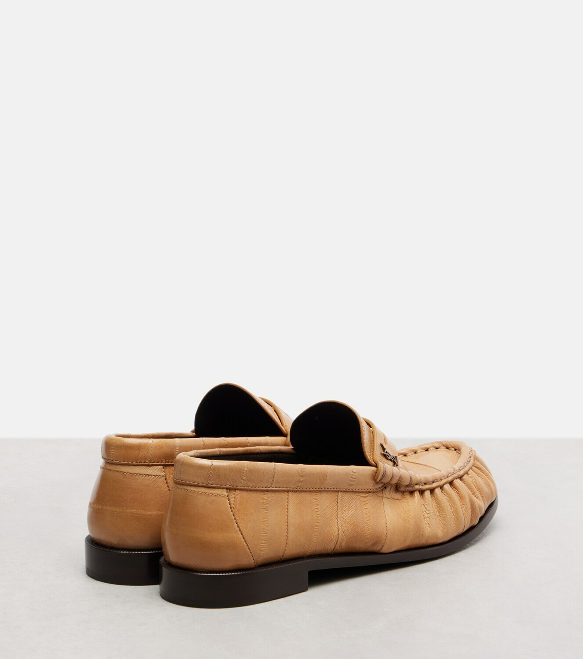 Saint Laurent Leather penny loafers