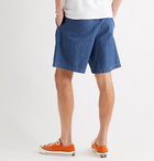 A.P.C. - Kaplan Cotton-Ripstop Drawstring Shorts - Blue