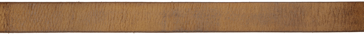 R13 Brown Double Buckle Belt
