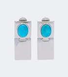 Déhanche Embellished pendant earrings