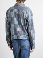RRL - Patchwork Cotton Jacket - Blue