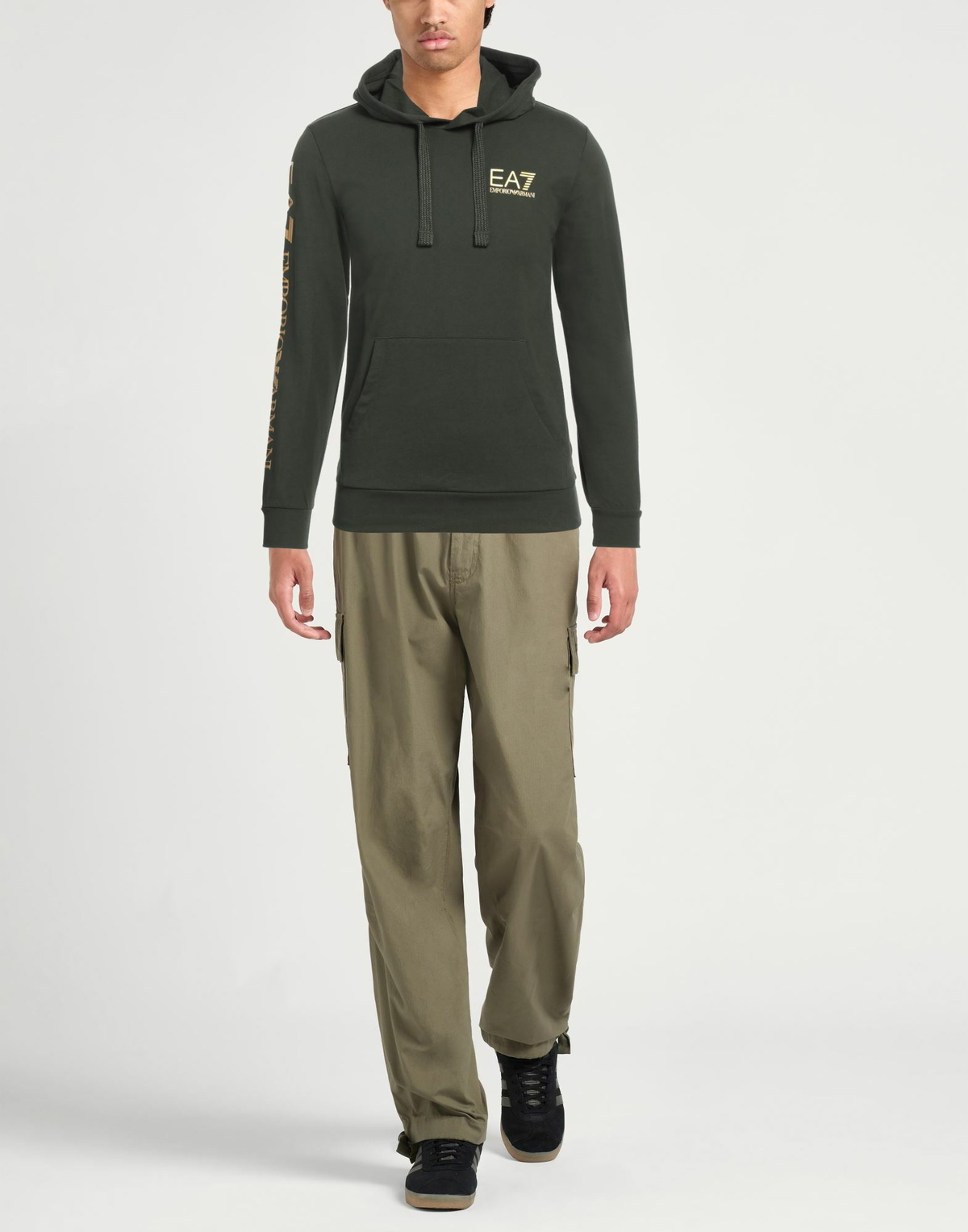 Ea7 Mens Sweatshirt in Military green