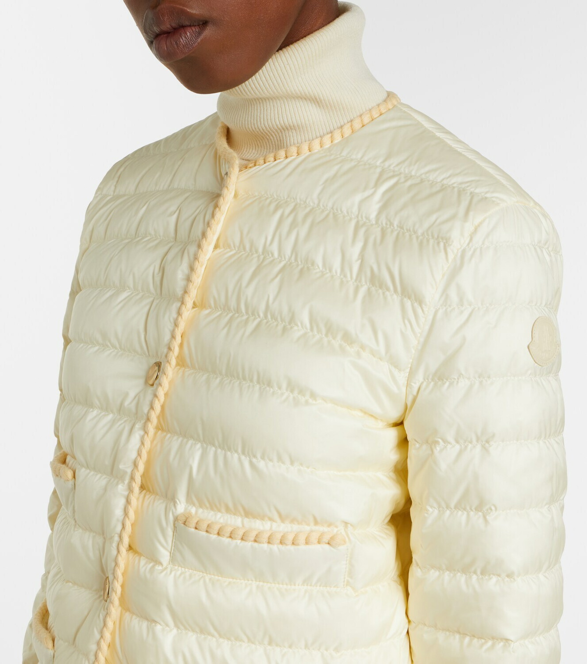 Moncler Circaete quilted down jacket