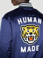 Human Made - Stadium Jacket in Dark Blue