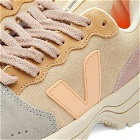 Veja Women's Venturi VC Sneakers in Almond Peach/Multi