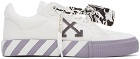 Off-White White Vulcanized Eco Canvas Sneakers
