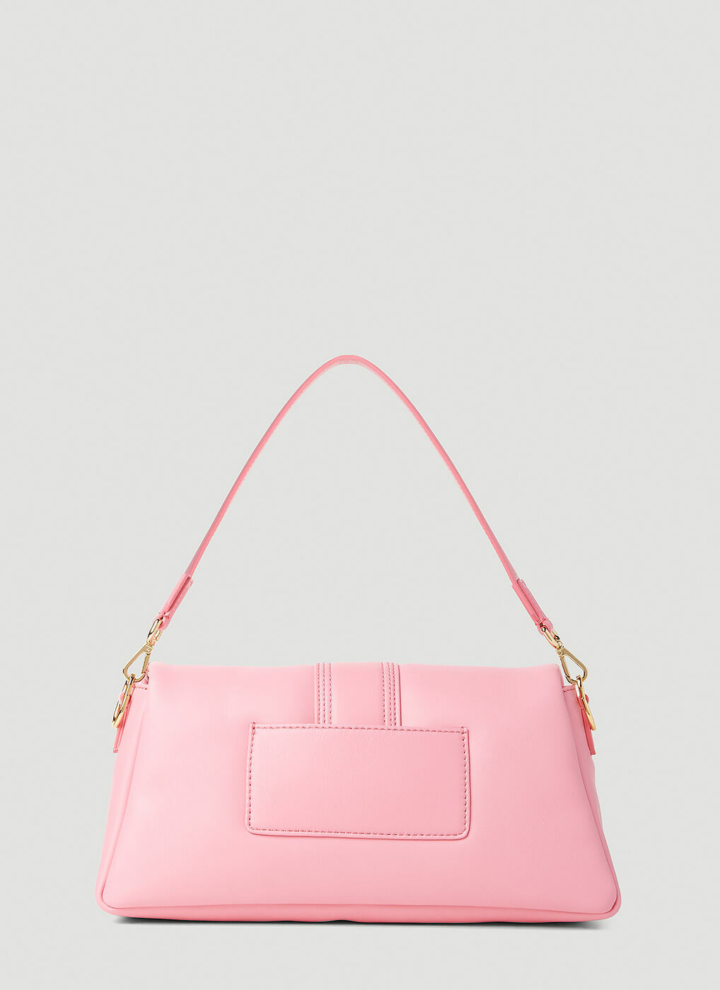 JACQUEMUS Le Bambimou パフドフラップバッグ ピンク JACQUEMUS Le Petit Bambimou Bag in Neon Pink | FWRD