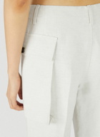 Durazzi Milano - Cargo Tailored Pants in White