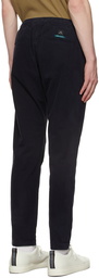 PS by Paul Smith Navy Cotton Drawstring Trousers