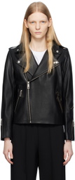 A.P.C. Black JW Anderson Edition Leather Jacket